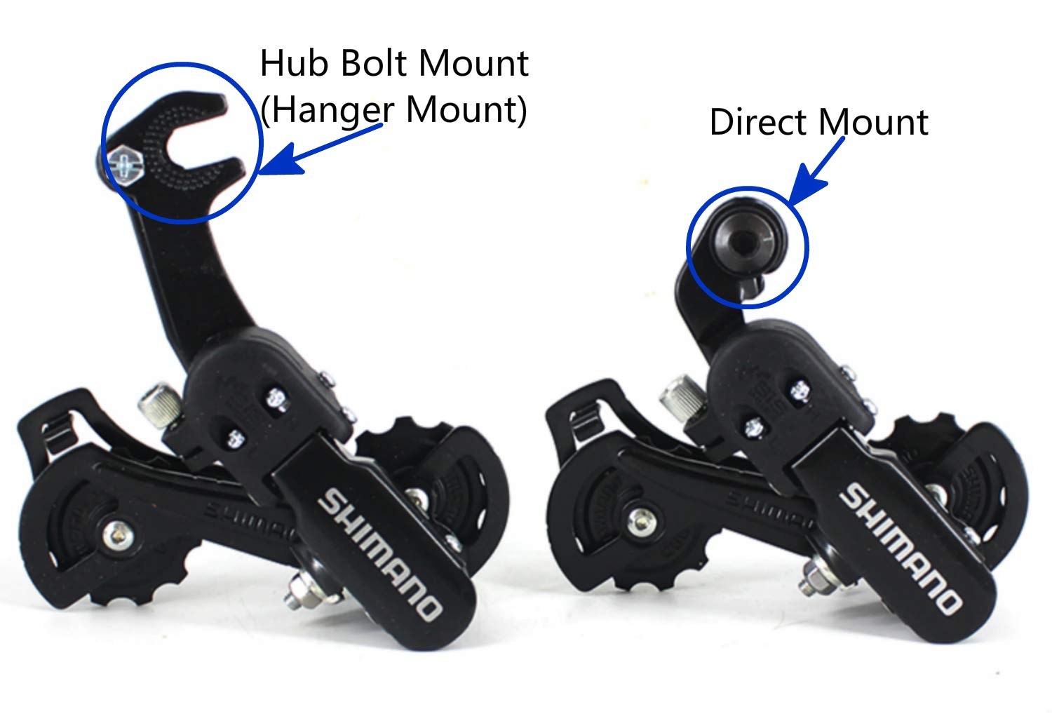 Inkesky Rear Derailleur RD-TZ31-A 6/7 Speed Direct Mount/Hanger